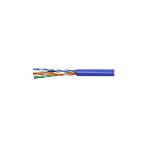 SUPERIOR/ESSEX Copper Cable,4 Pair, 23 AWG Category 6 CMP Blue 1,000 FT. Pop Box. .