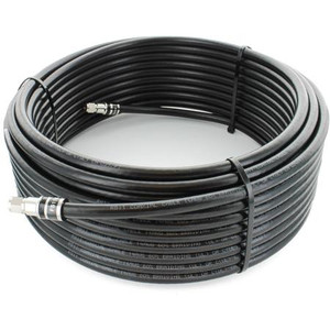 WILSON ELECTRONICS RG11 100ft Black Cable with F-Male .