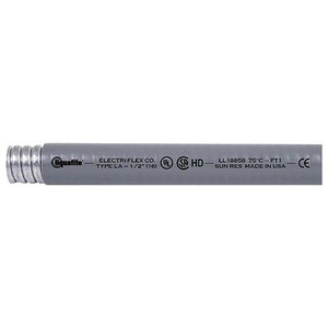 ELECTRIFLEX Liquatite Conduit 3/4" x 100' Type LA, UL/CSA Listed, Gray .