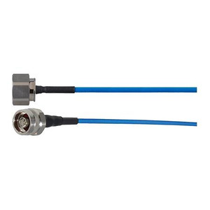 VENTEV BY RF INDUSTRIES 6 ft TFT-402-LF low-PIM coaxial cable assembly with 4.3-10 Male Straight to N Male Straight.