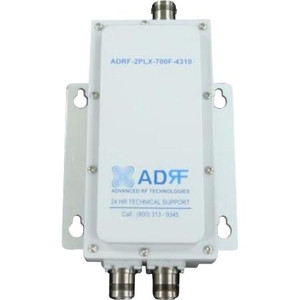 ADRF Duplexer (700 MHz) (4.3-10 Female) (PIM: -153dBc @ 2*20W) .