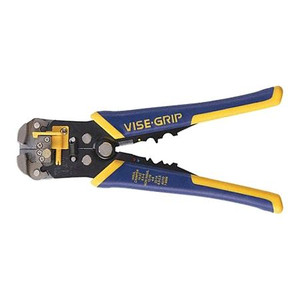 IRWIN 8 Inch Solid and Stranded Wire Stripper, 24 to 10 AWG Capacity .