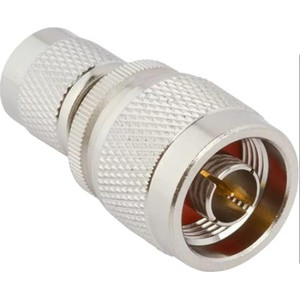 AMPHENOL Adapter Coaxial Connector N Plug, Male Pin To RP-TNC Plug, Female Socket 50Ohm .