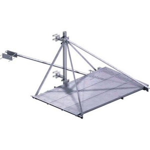 TRYLON 10' Ice Shield Assembly c/w 144" I/S Tie Back and Backing Hardware (up to 4 1/2" OD pipes and 4" 60Deg angles) DROP SHIP ONLY
