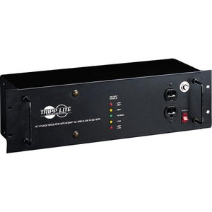 TRIPP LITE rack mount 14 outlet 2400 W voltage conditioner. Provides support during low or high voltage with spike and line noise suppression.