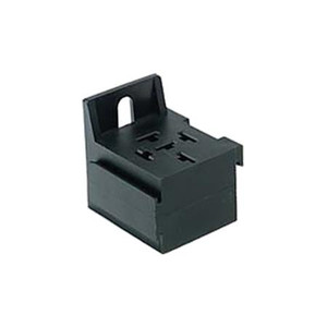 ACCU-TECH TYCO socket for 79246, 57043, 14425. Terminals (361328) are needed for complete package, mounting tab included. .
