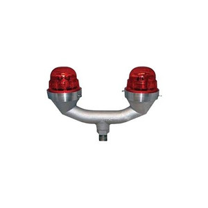 DIALIGHT RTO1R07002 Obstruction Light, Dual Side fixture, 120/230vac, Red. Meets FAA AC 150/5345-43H .