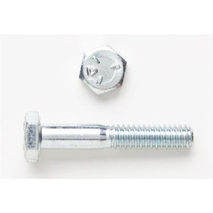 MULTIPLE Hex Bolt, Grade 2, Steel, Zinc Plated, 3/8 x 1 in .