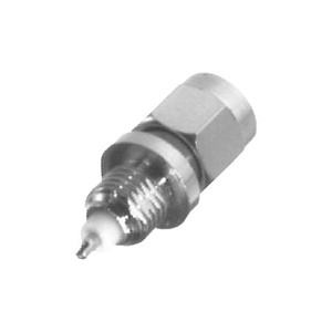 RFI SMA Male Bulkhead Connector, Solder. .