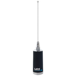 Laird Technologies 30-35 DC Ground Base Load Antenna  Black/Chrome