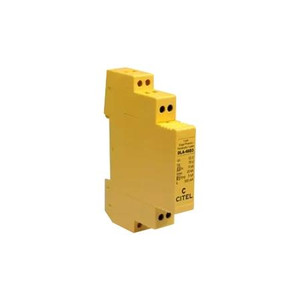 CITEL Din rail plug-in surge protector, 1-Pair, 48V, Shield Wire Protection .