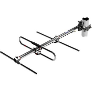 COMPROD 157-163 MHz VHF Yagi Antenna, 6.5 dBd, Type-N Male Termination, 350 W, 3 element configuration, rugged desing, includes 181-85 clamp mounting hardware