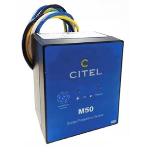 CITEL Type 1 Surge Protective Device M50 Series. System voltage 240-480V. System 3W+G (Split Phase). .