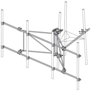 SABRE 12' ULTRA-Boom with 3' Standoff. Mounts to straight or tapered tower legs, round members & angles. Includes mount hardware. Order Ant Pipe separate.