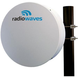 RADIO WAVES 10.7-11.7 GHz 38 dBi 2 ft. High Performance Parabolic Antenna for Mimosa B11 radio.