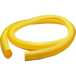 COMMSCOPE FiberGuide 2" Flex Tube slotted, 10 ft length, yellow.