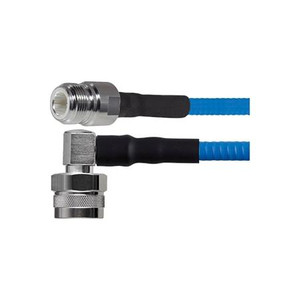 VENTEV BY RF INDUSTRIES 3 ft SPP-250-LLPL low-PIM coaxial cable assembly with N FEMALE TO N MALE R/A connectors. PIM TESTED