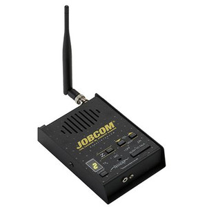 RITRON/JOBCOM 450-470 MHz 2 watt 10 channel base station radio. Includes transmitter, antenna, power supply and manual.