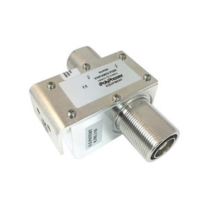POLYPHASER 100-512MHz 7/16 M/F Coaxial RF Surge Protector, DC Block with 750 W Low PIM, Bracket Down and Hole Mount. 10 yr manufacturer defects warranty.