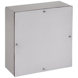 HOFFMAN Enclosure 5" H x 19" W x 19"L , Type 4X, Screw Cover, SC Series, Pull Box, Stainless Steel,