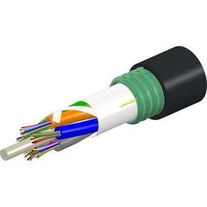 COMMSCOPE TeraSPEED Indoor/Outdoor, 24 Fiber single unit, Armored, gel free G.652.D and G.657.A1 Z-024-LA-8W-F12BK/25D/C