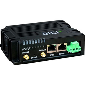 DIGI Digi IX10 - LTE, CAT-4, 3G/2G fallback, Single Ethernet, RS-232/422/485