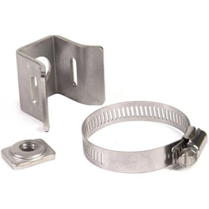 SABRE SITE SOLUTIONS Universal Stand-off Adaptor for 1"-2" OD members. Handles both standard and snap-in hangers. Stainless steel version. 10 pack.