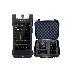 BIRD SiteHawk Antenna and Cable Analyzer Test Kit (350 MHz-4.0 GHz Wideband Power Sensor) includes the SK-4500-TC Antenna and Cable Analyzer & the 7020-1-010101