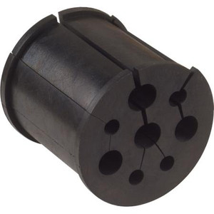 SABRE SITE SOLUTIONS Barrel Cushions for 1/4"(4 Holes) and 3/8"(4 Holes) Coax. Used with 1-5/8" hanger. Order hanger separately.