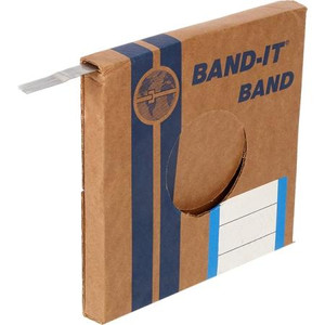 BAND-IT Banding, Stainless Steel Type 316, 0.30" Thick x 3/4" width