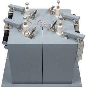 EMR Filter Ferrite Transmitter Combiner, 440 - 512 MHz, 4 Channels, 50 W Power Per Channel, N Female, Gray