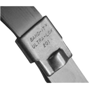Band-It Ultra-Lok Preformed Clamp 201 Stainless Steel 1/4 Hard.