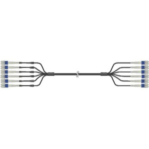 COMMSCOPE HELIAX FiberFeed Direct tail, 12 single mode fiber, armored, End 1: DLC for BBU. End 2: DLC for Junction box, 20 ft