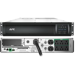 APC 2U rack mount battery backup. 1980W/ 2200VA unit. Provides up to 15.2 min. at 1/2 load, 5.1 min at full load. Includes APC SmartConnect.