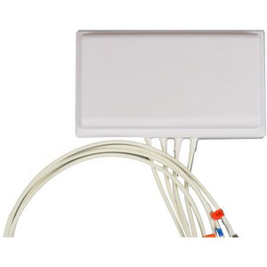 2.4/5 GHz 6 dBi Directional Wi-Fi Antenna with 4 RPSMA males and mounting