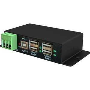 PRECISION MOUNTING TECHNOLOGY 4 PORT USB 2.0 POWERED HUB In PMT cover