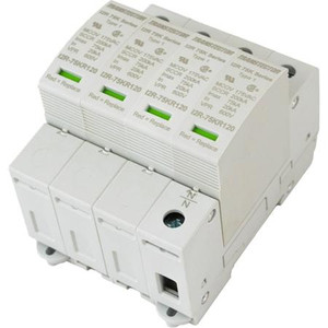 TRANSTECTOR 347/600 Vac, 4-Pole, 3-Phase Wye, 5-Wire SPD, nominal discharge current of 10 kA.