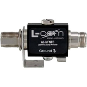 L-COM N-Female to N-Female Bulkhead 0-3 GHz 230V Lightning Protector