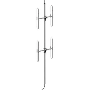 COMPROD VHF 2 sets of Exposed Dipole Array HD Black 3, Down Tilt, Low PIM Antenna, 220 MHz