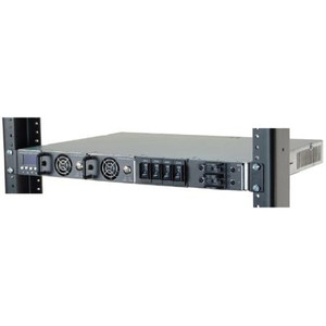 ICT Modular Power Series 1RU Redundant Hot Swap Power Shelf, -48VDC, Battery Management Module with Dual Circuit Breaker