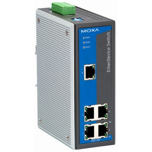 Moxa Americas  Inc. Industrial 5x10/100BaseT(X) Unmanaged Switch