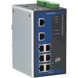 Moxa Americas  Inc. Industrial 8x10/100BaseT(X) Managed Switch