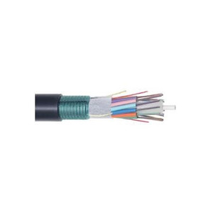 PRYSMIAN 6-Fiber ExpressLT dry (gel-free) Loose Tube cable. Single jacket, single-mode, with 0.35/0.35/0.25 dB/km attenuation at 1310/1383/1550nm.