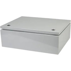 BUD INDUSTRIES Electrical Enclosures 24 x 16 x 8 PAINTED STEEL