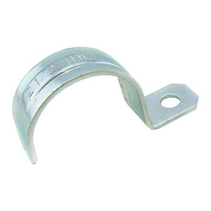 ALL-PRO FASTENERS 2 1/2" RIGID ONE HOLE CONDUIT STRAP STEEL ZINC PLATED