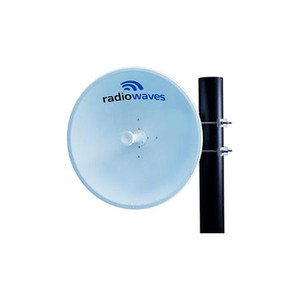 RADIOWAVES 2 ft Standard Performance Parabolic Reflector Antenna, Dual-polarized, 3.3-3.8GHz With Radome