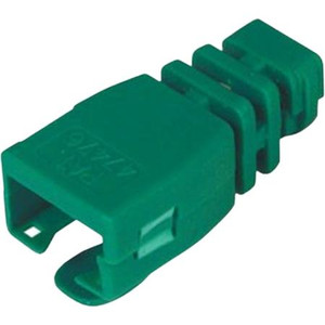 L-COM 8x8 Modular Plug Covers Green - Pkg/50