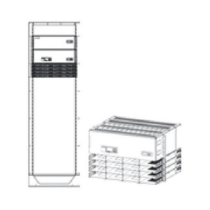 GE CRITICAL POWER 600A Infinity S Power system equipped w/8 universal positions, and 52 total distribution positions. NES4824-23-AC5H-PS8-DC2E