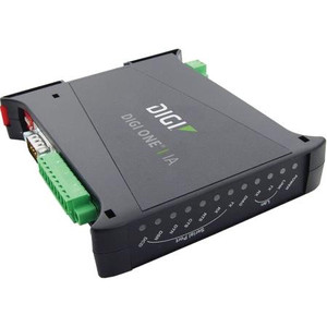 DIGI One IA : Modbus serial to Modbus/TCP protocol convertor. 1 RS-232/422/485 switch selectable serial port