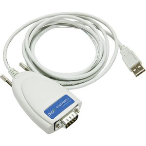 DIGI INTERNATIONAL Edgeport/1 with 7ft Captive Cable - 1 RS-232 serial DB-9, captive 7ft cable